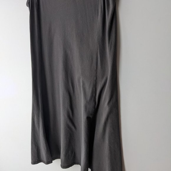 James Perse Sleeveless Tank Mini Swing Dress Grey Size Medium - Picture 11 of 13